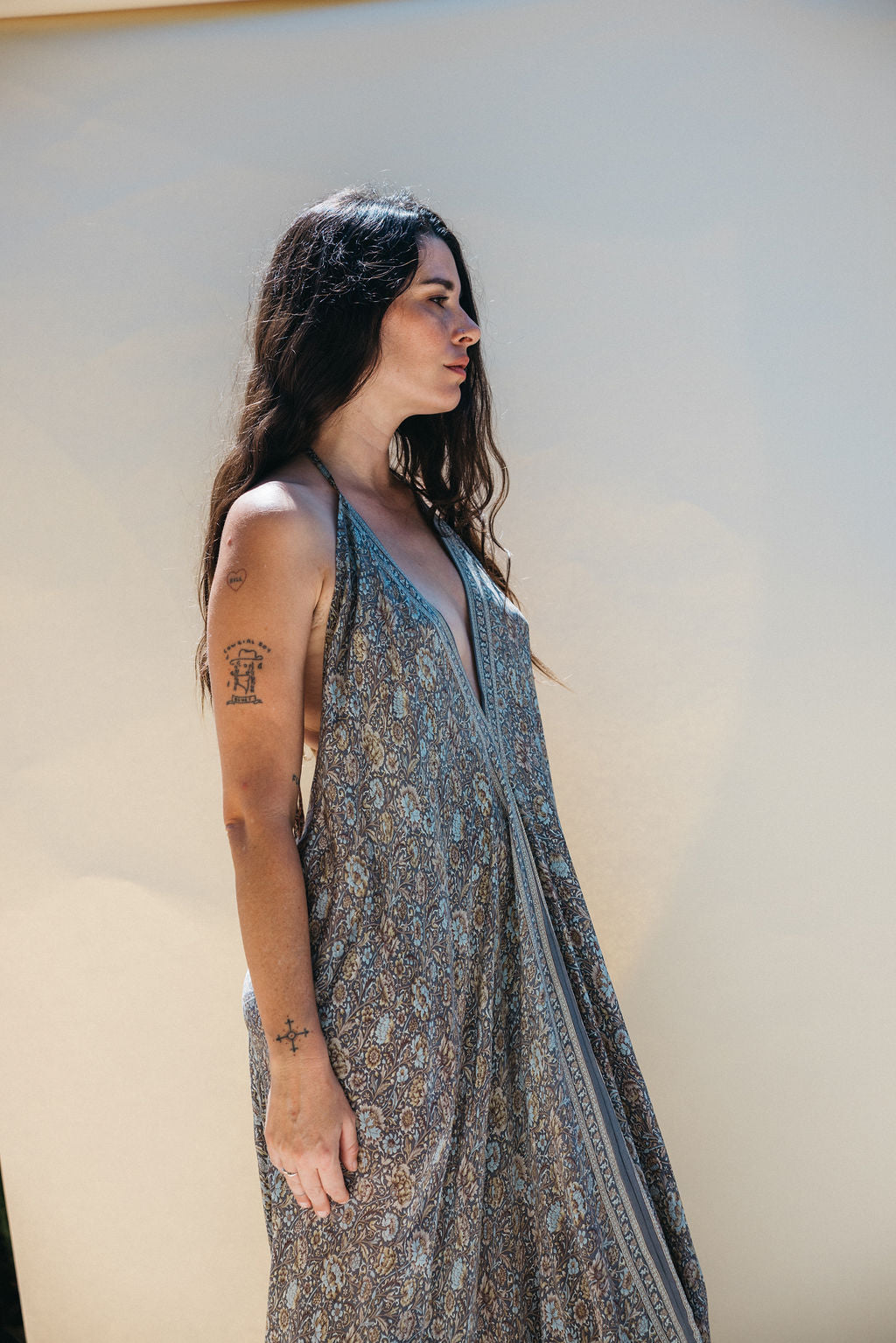 Sun Child Classic Silk Dress - Ivy