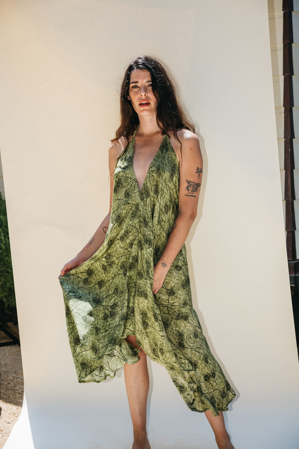 Sun Child Classic Silk Dress - Carly