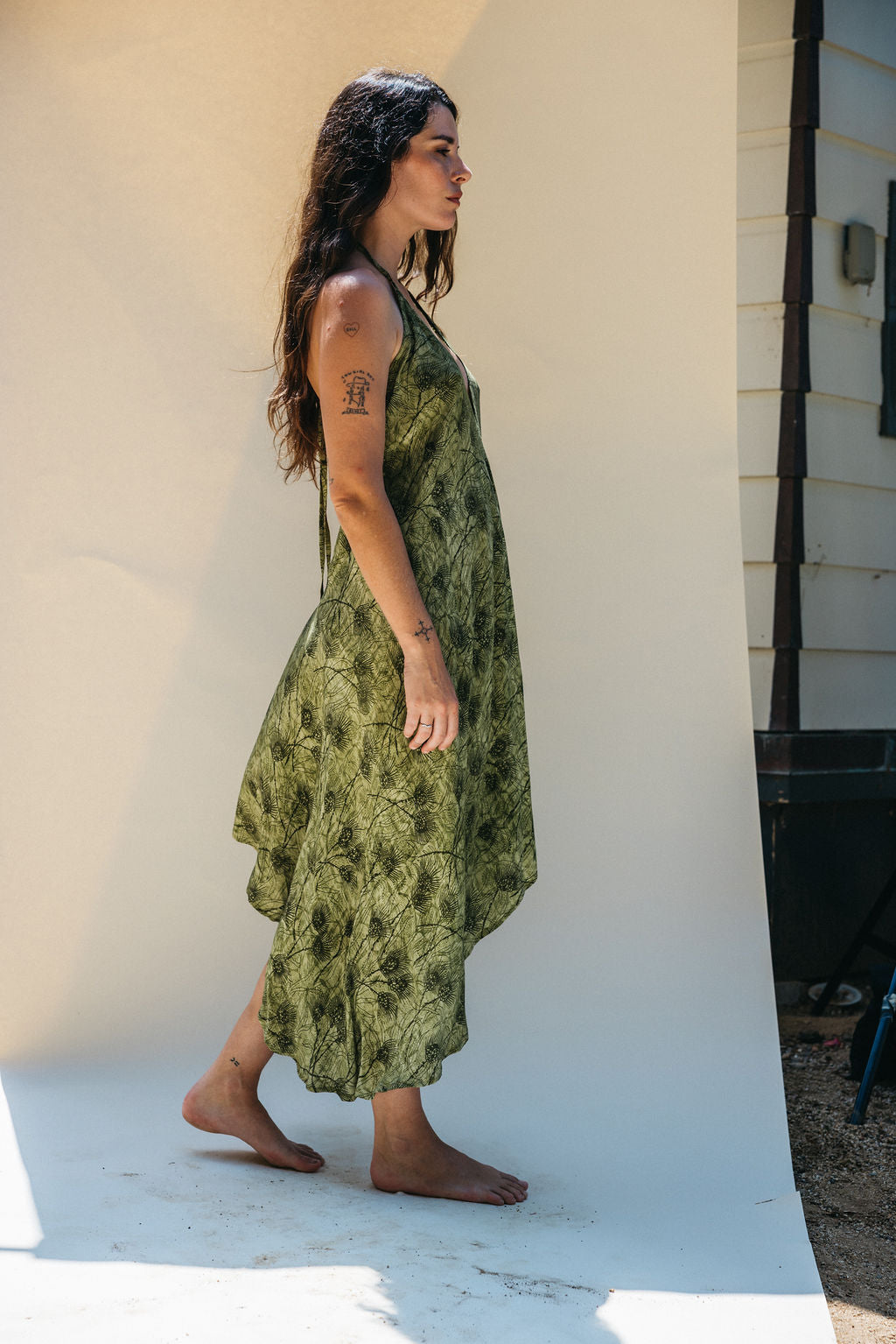 Sun Child Classic Silk Dress - Carly