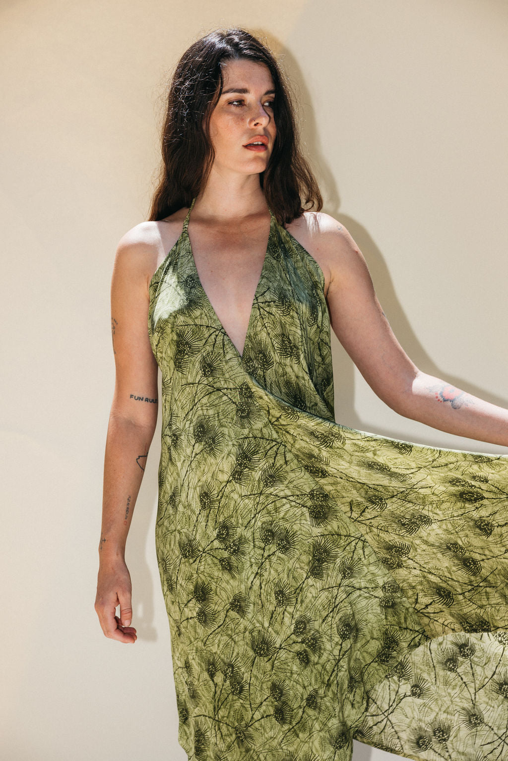 Sun Child Classic Silk Dress - Carly