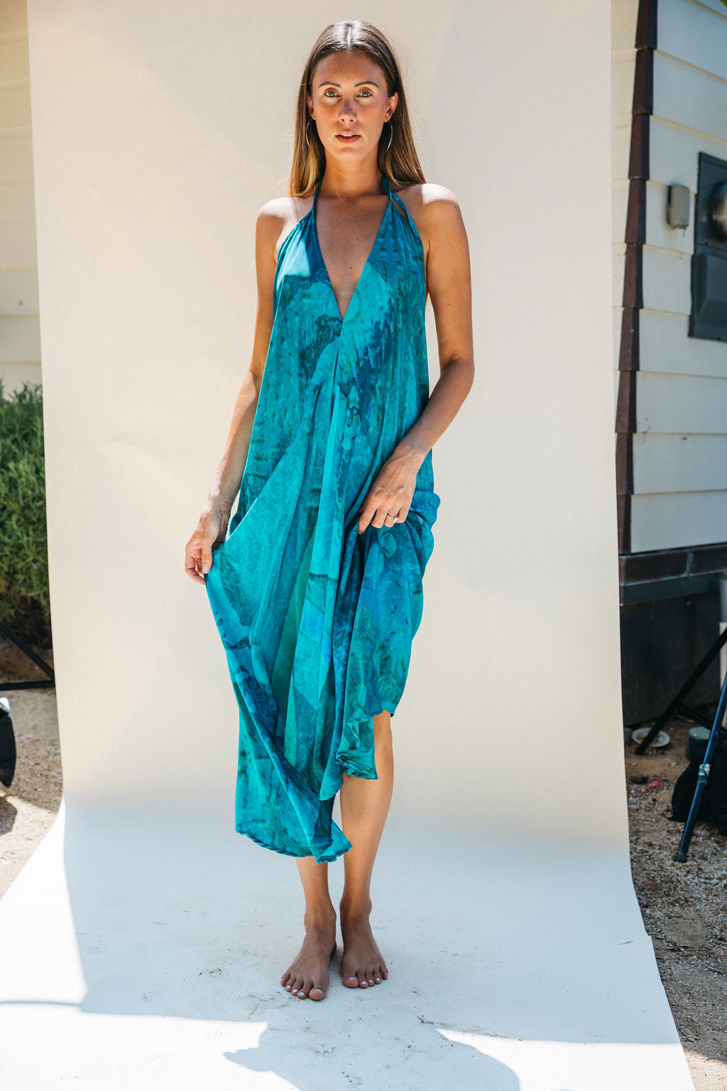 Sun Child Classic Silk Dress - Ava