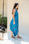 Sun Child Classic Silk Dress - Sage