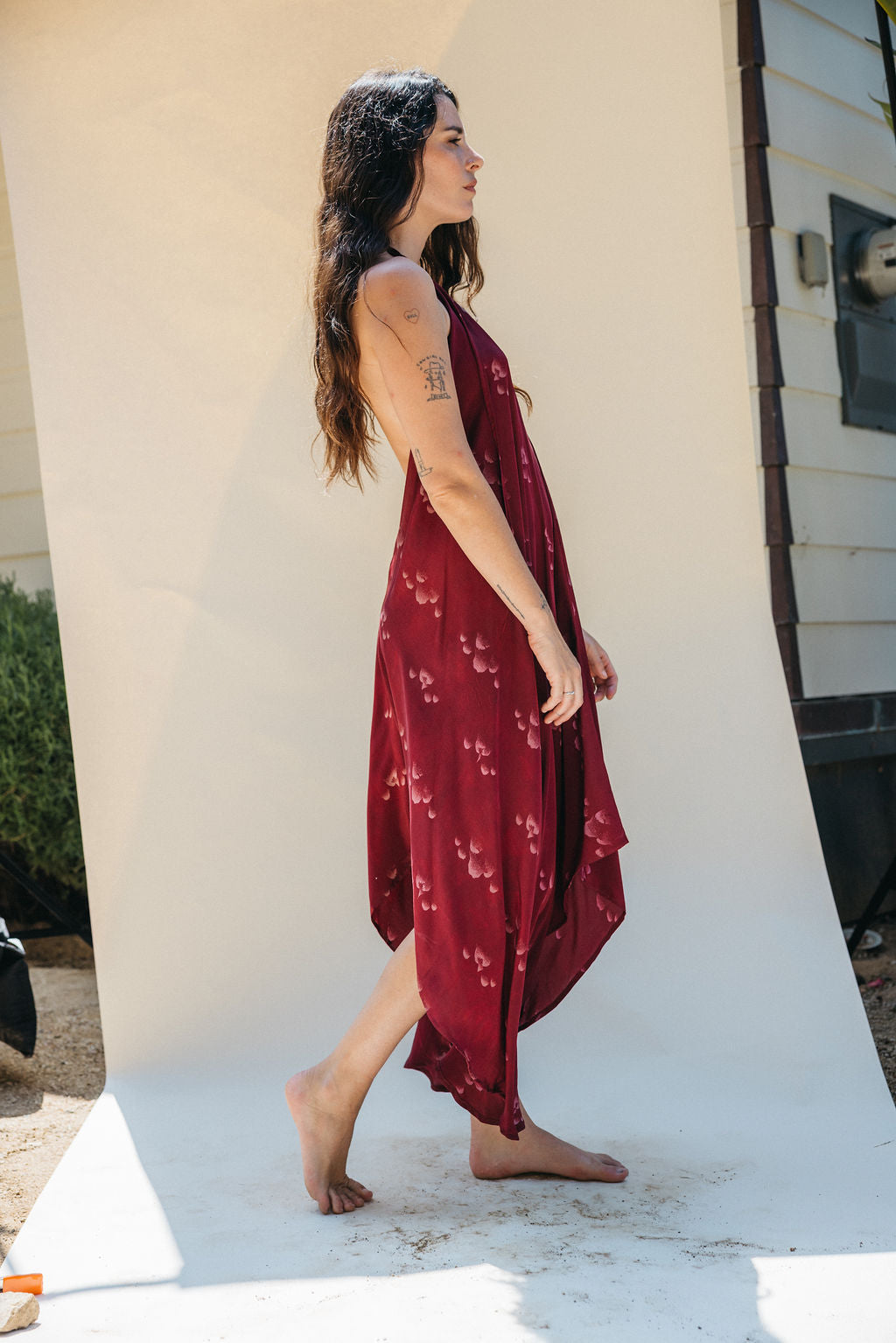Sun Child Classic Silk Dress - Adler