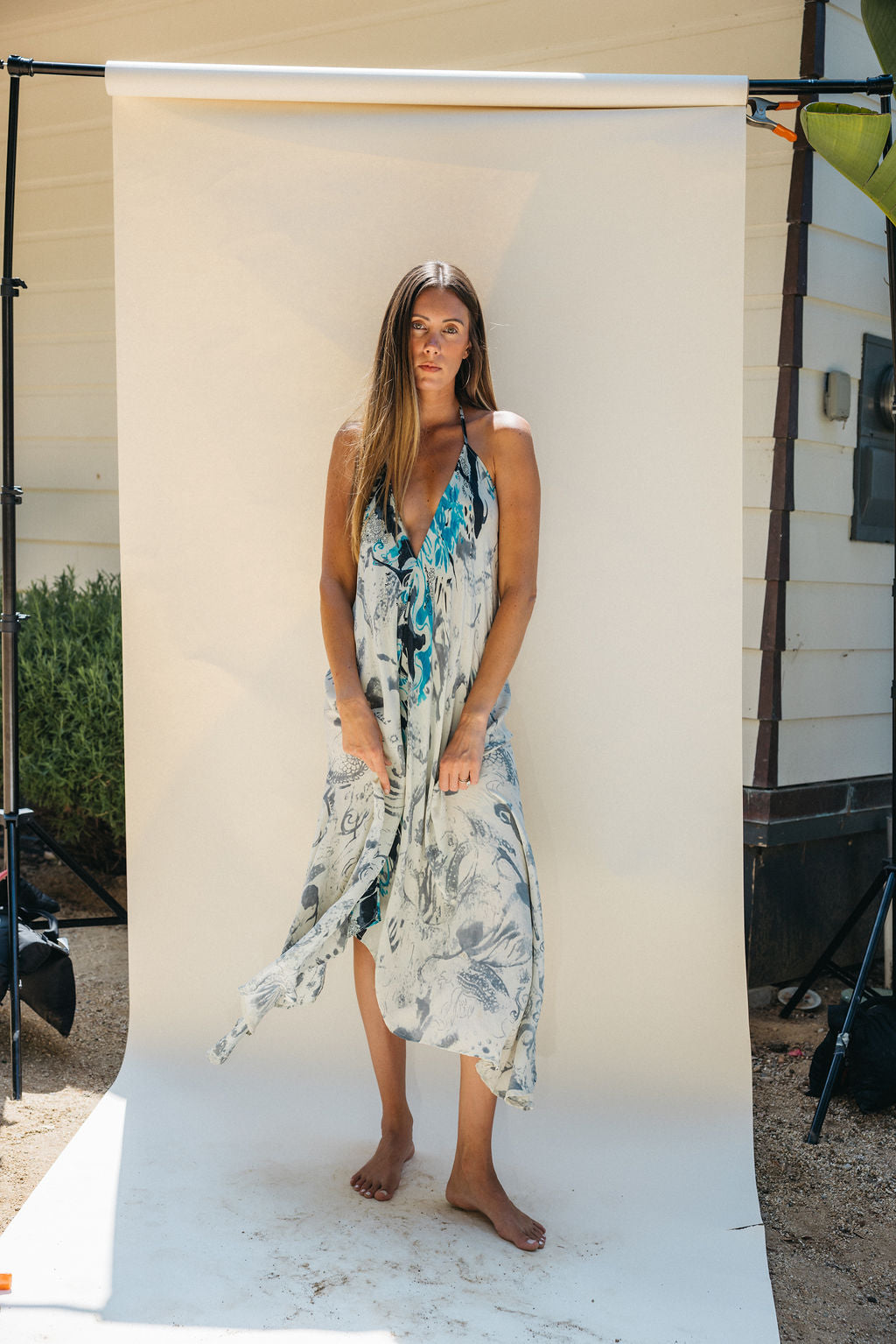 Sun Child Classic Silk Dress - Sienna