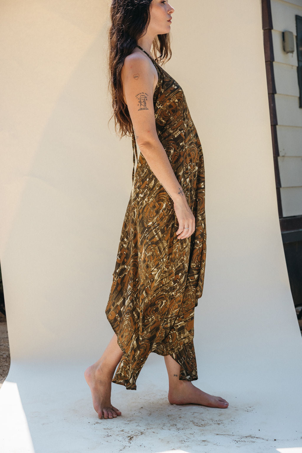 Sun Child Classic Silk Dress - Harlow