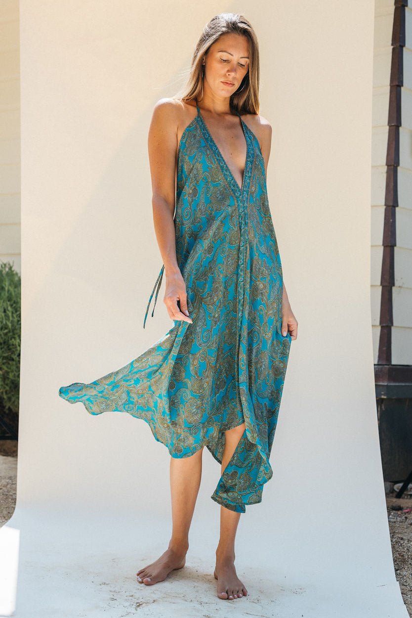 Sun Child Classic Silk Dress - Dandelion
