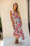 Sun Child Classic Silk Dress - Rosemary