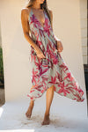 Sun Child Classic Silk Dress - Rosemary