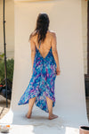 Sun Child Classic Silk Dress - Lavender