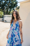 Sun Child Classic Silk Dress - Lavender