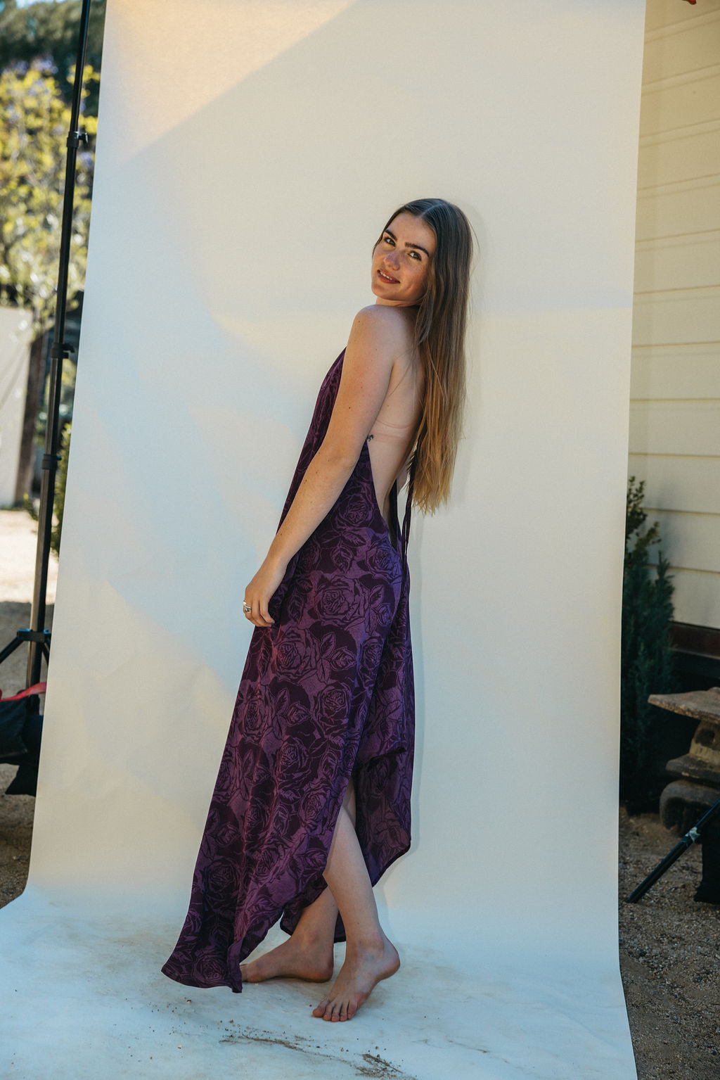 Sun Child Classic Silk Dress - Music