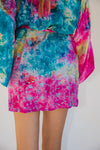Kimono Wrap Dress - Disco