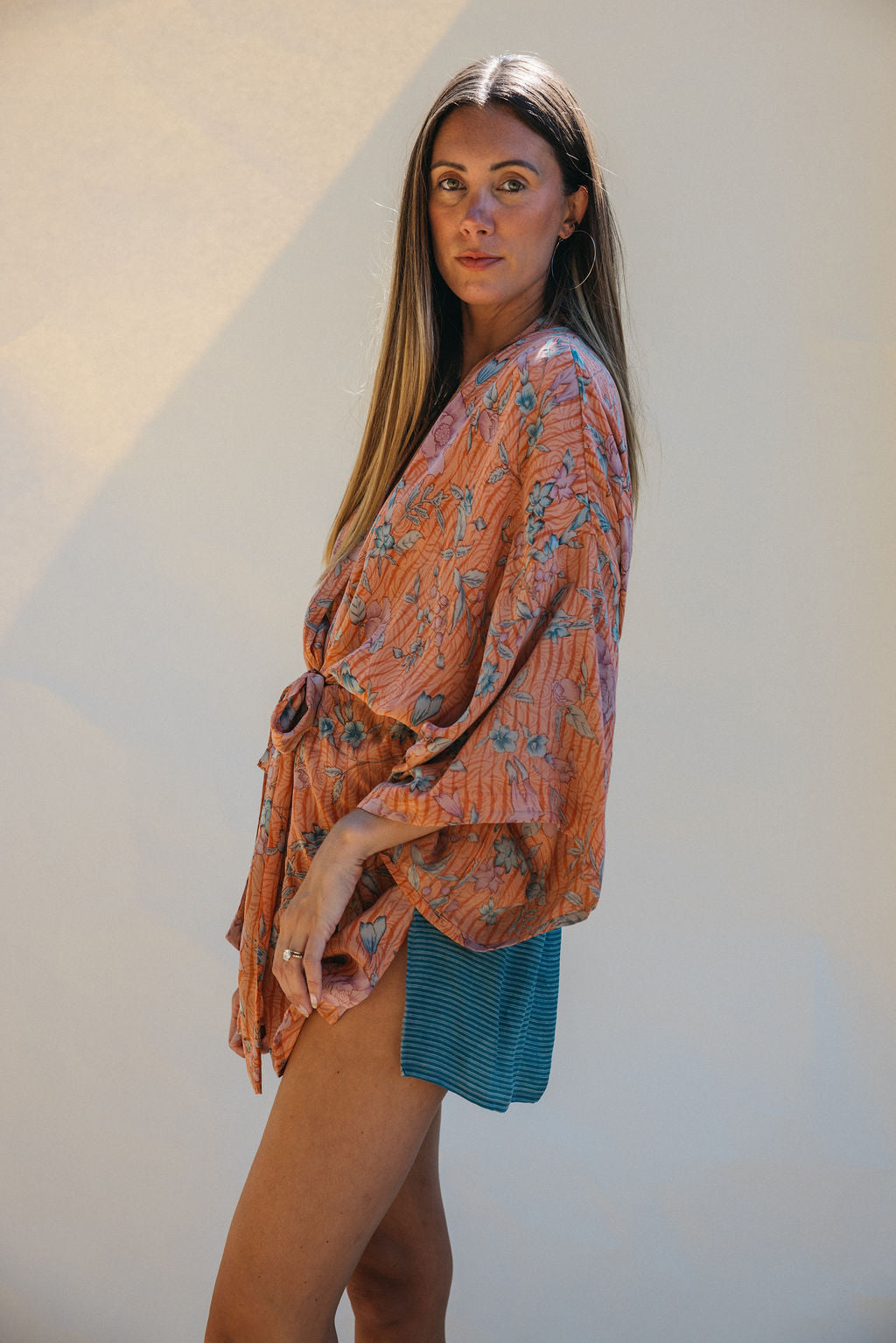 Kimono Wrap Dress - Kathleen