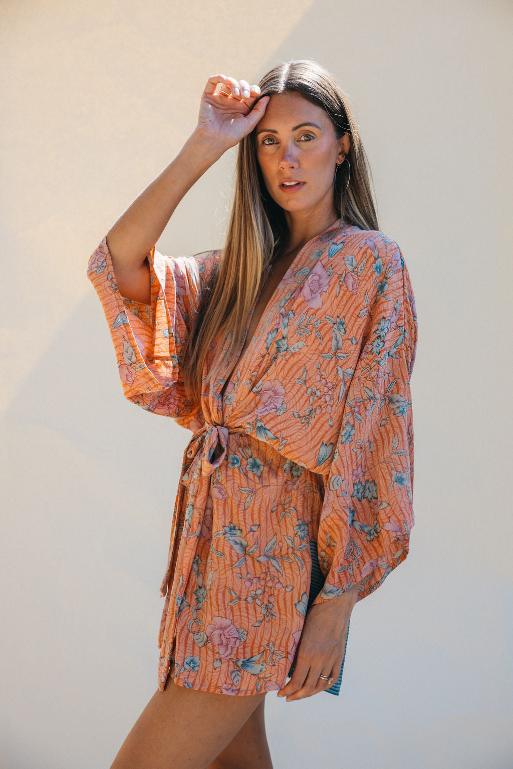 Kimono Wrap Dress - Kathleen