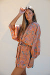 Kimono Wrap Dress - Kathleen