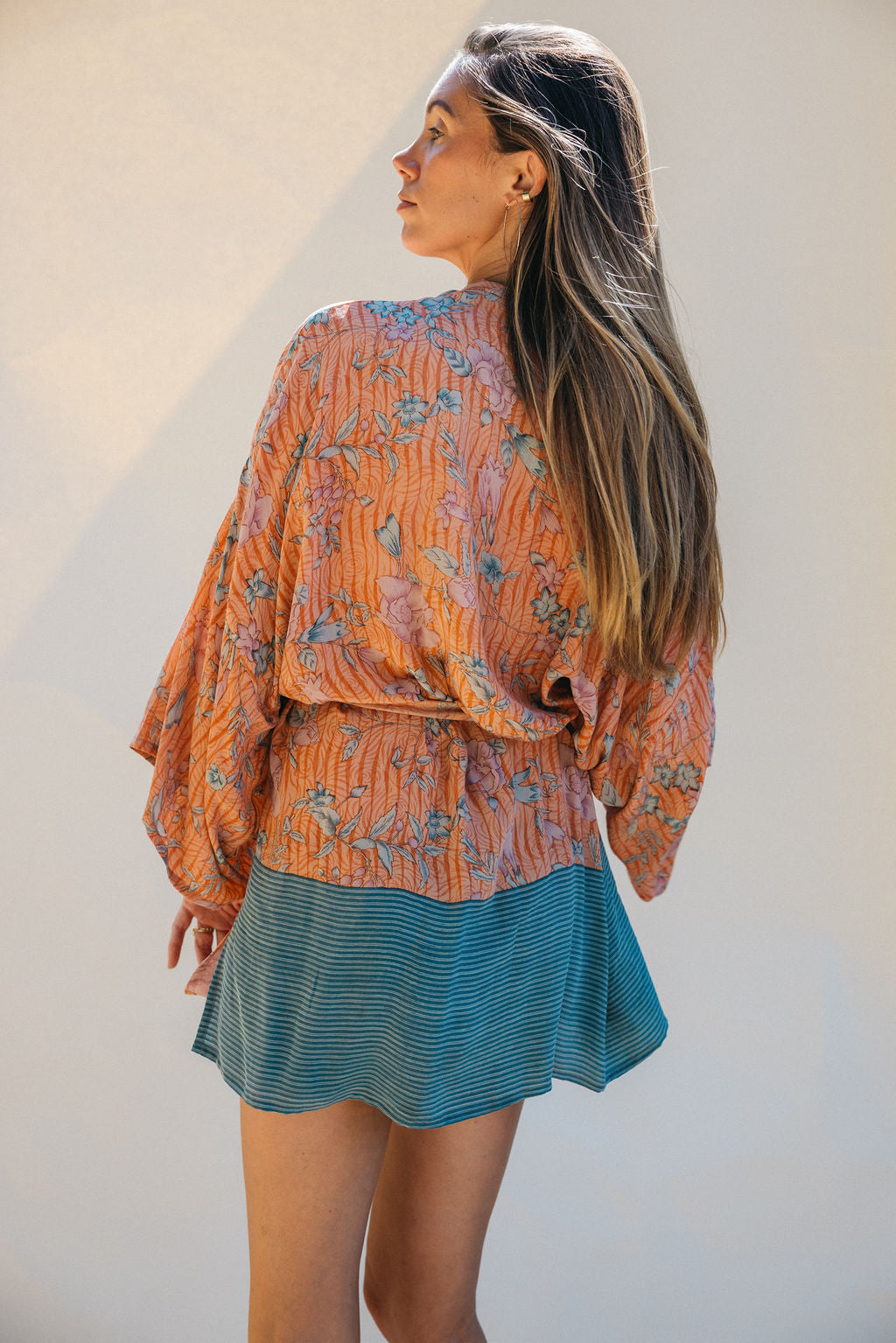 Kimono Wrap Dress - Kathleen