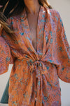 Kimono Wrap Dress - Kathleen