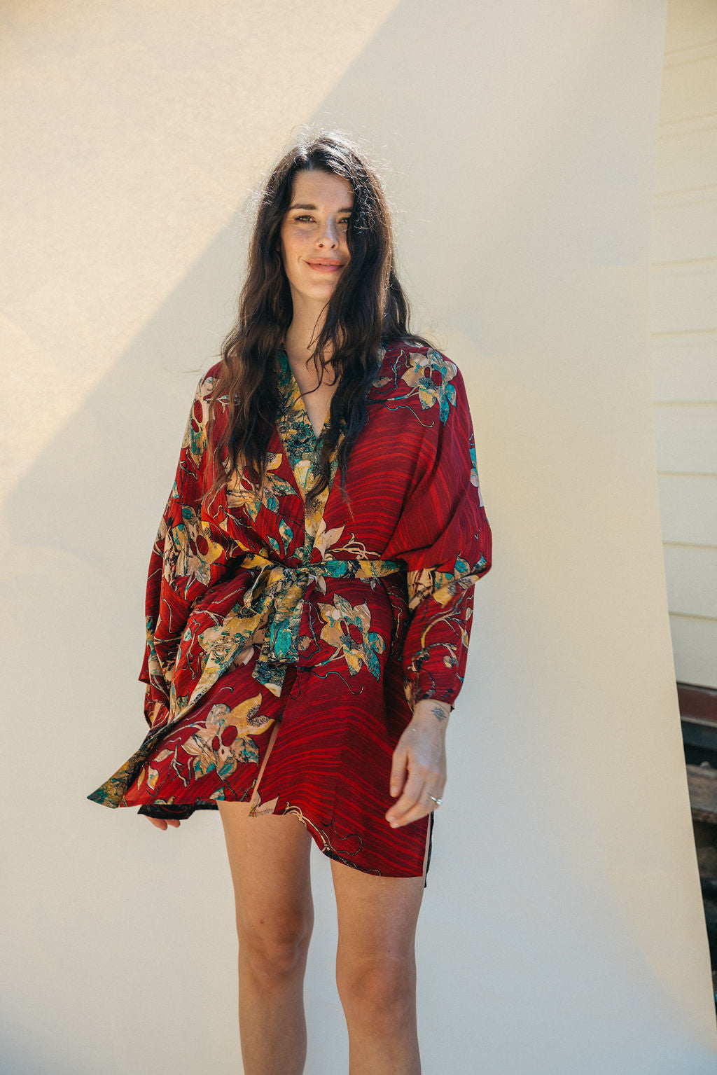 Kimono Wrap Dress - Korakia