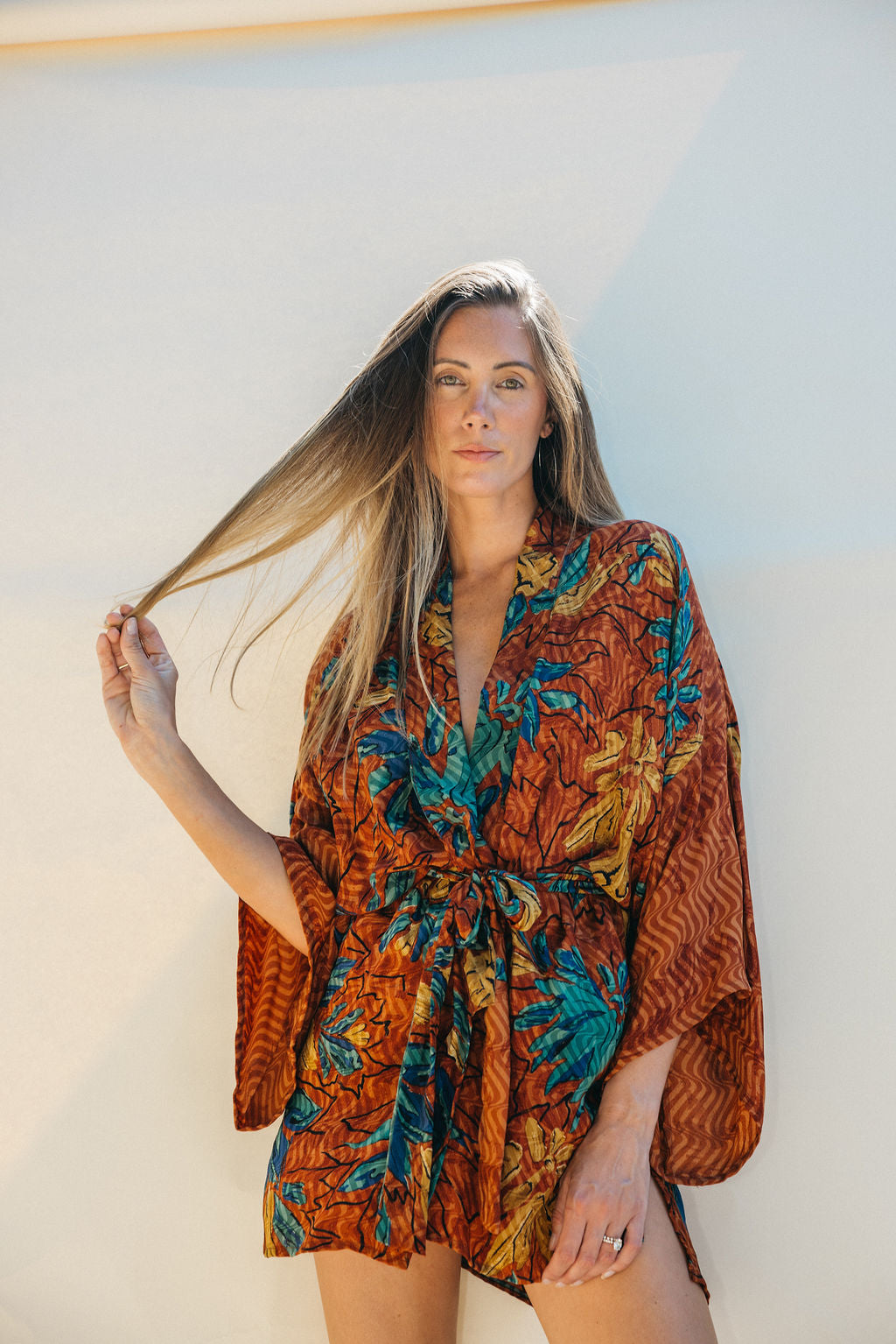 Kimono Wrap Dress - Cheslin