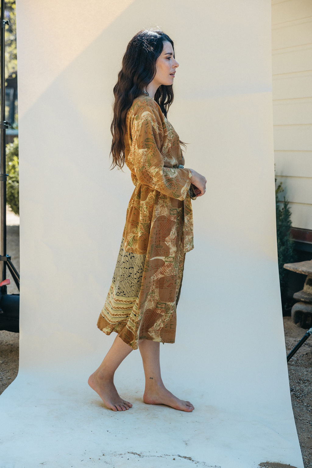 Long Jacket With Belt - Zarah