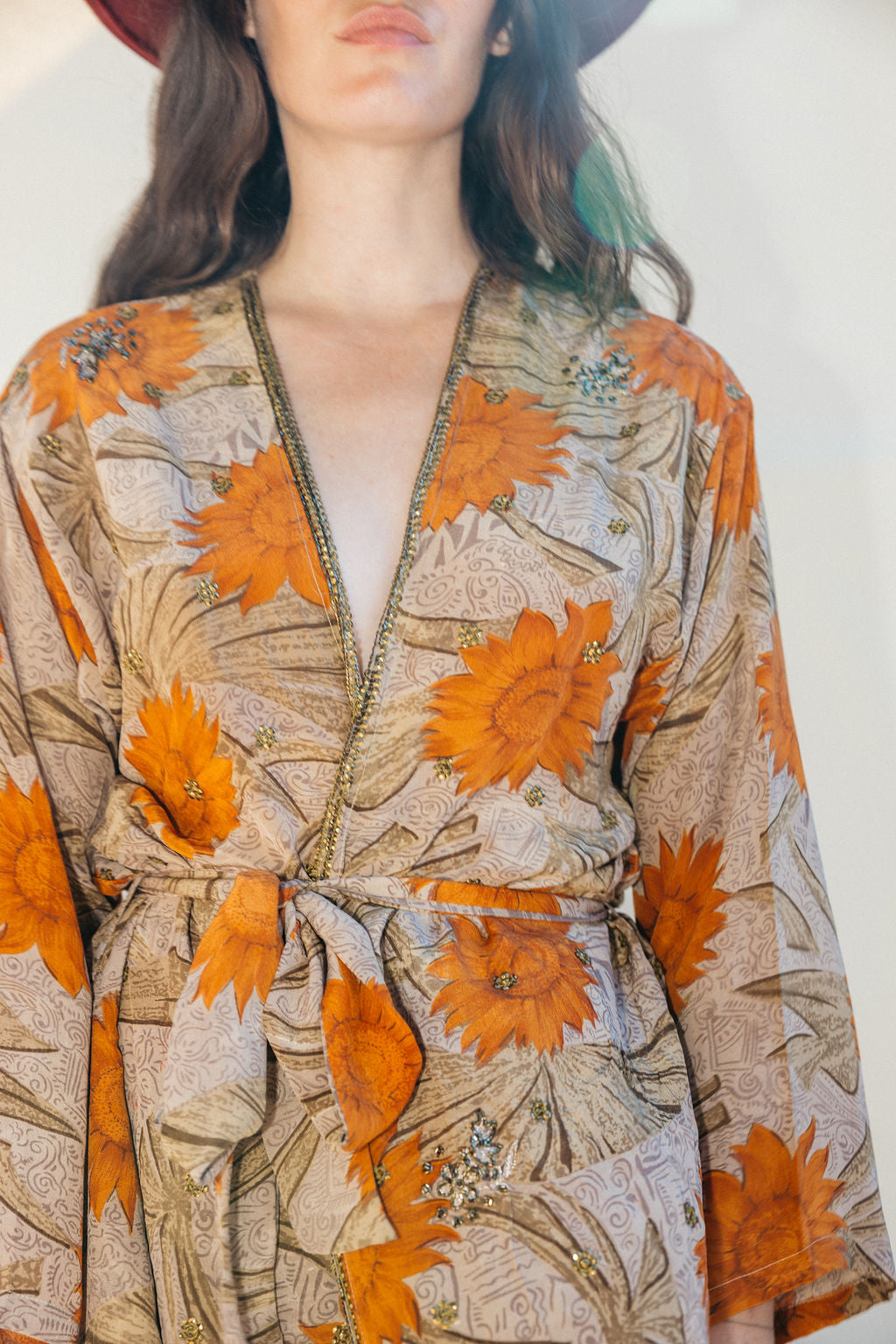 Long Jacket With Belt - Nellie