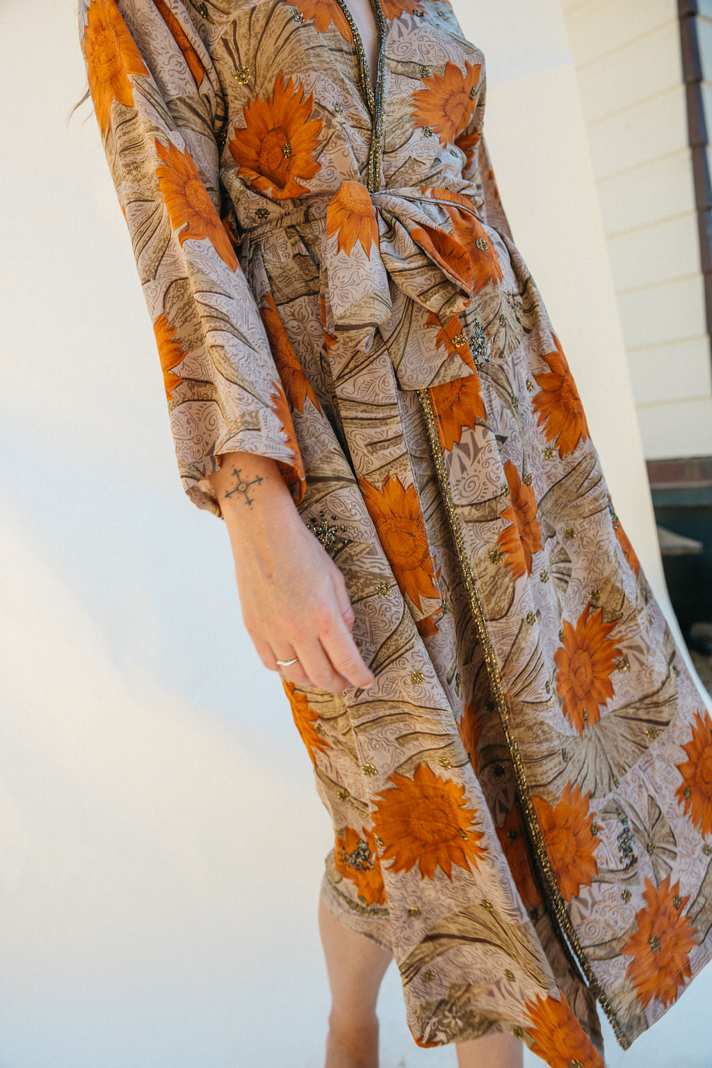 Long Jacket With Belt - Nellie
