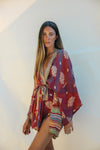 Kimono Wrap Dress - Palmer