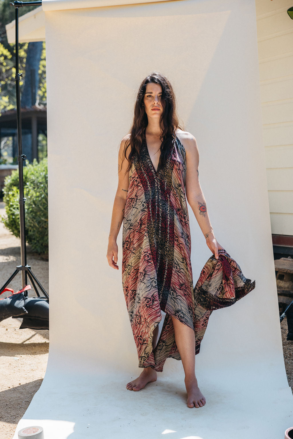 Sun Child Classic Silk Dress - Burke