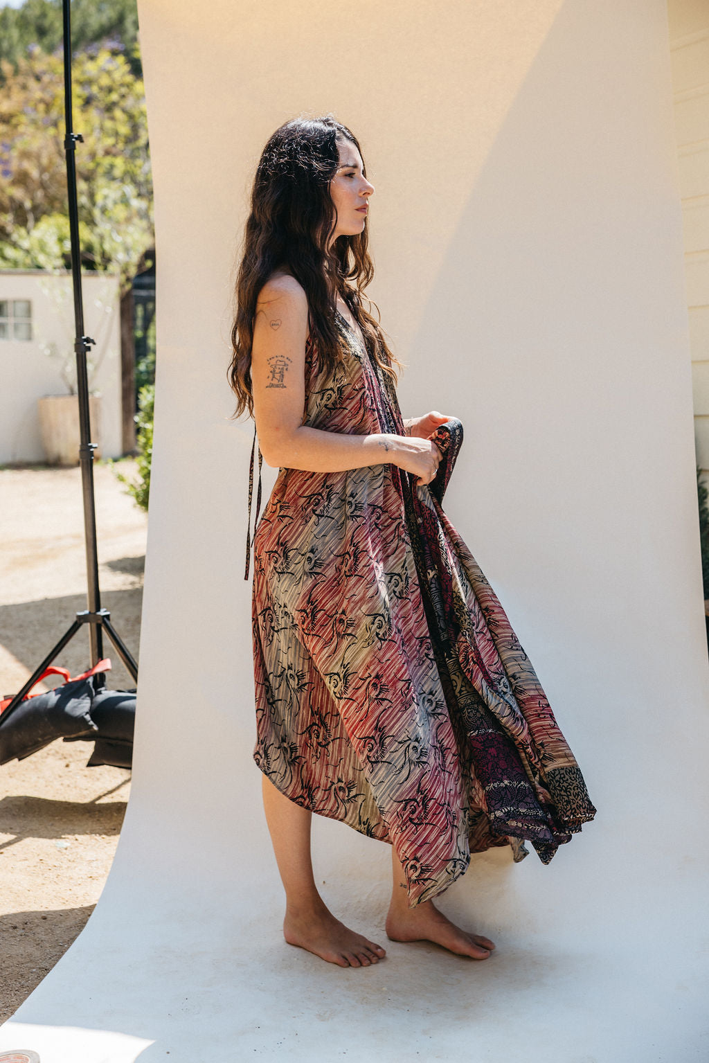 Sun Child Classic Silk Dress - Burke