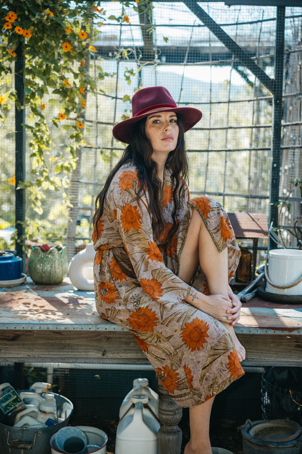 Long Jacket With Belt - Nellie