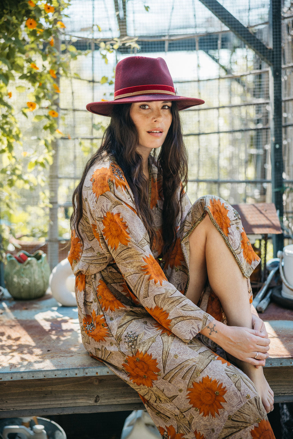 Long Jacket With Belt - Nellie