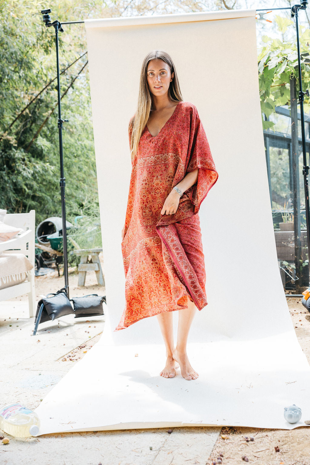 Long Caftan - Petal