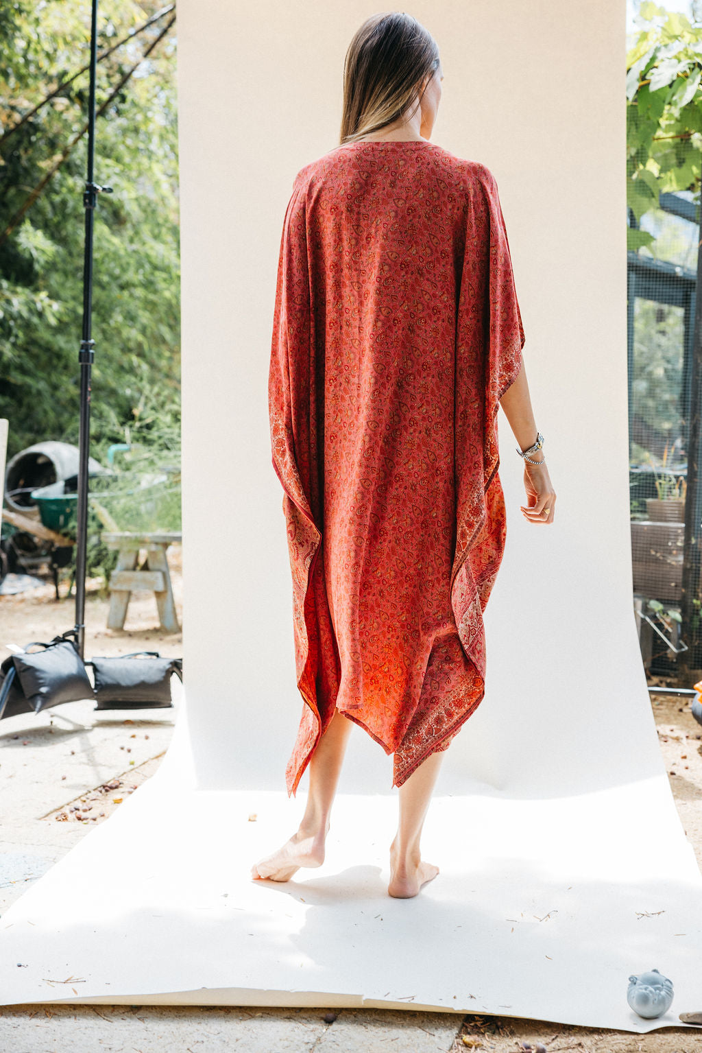 Long Caftan - Petal