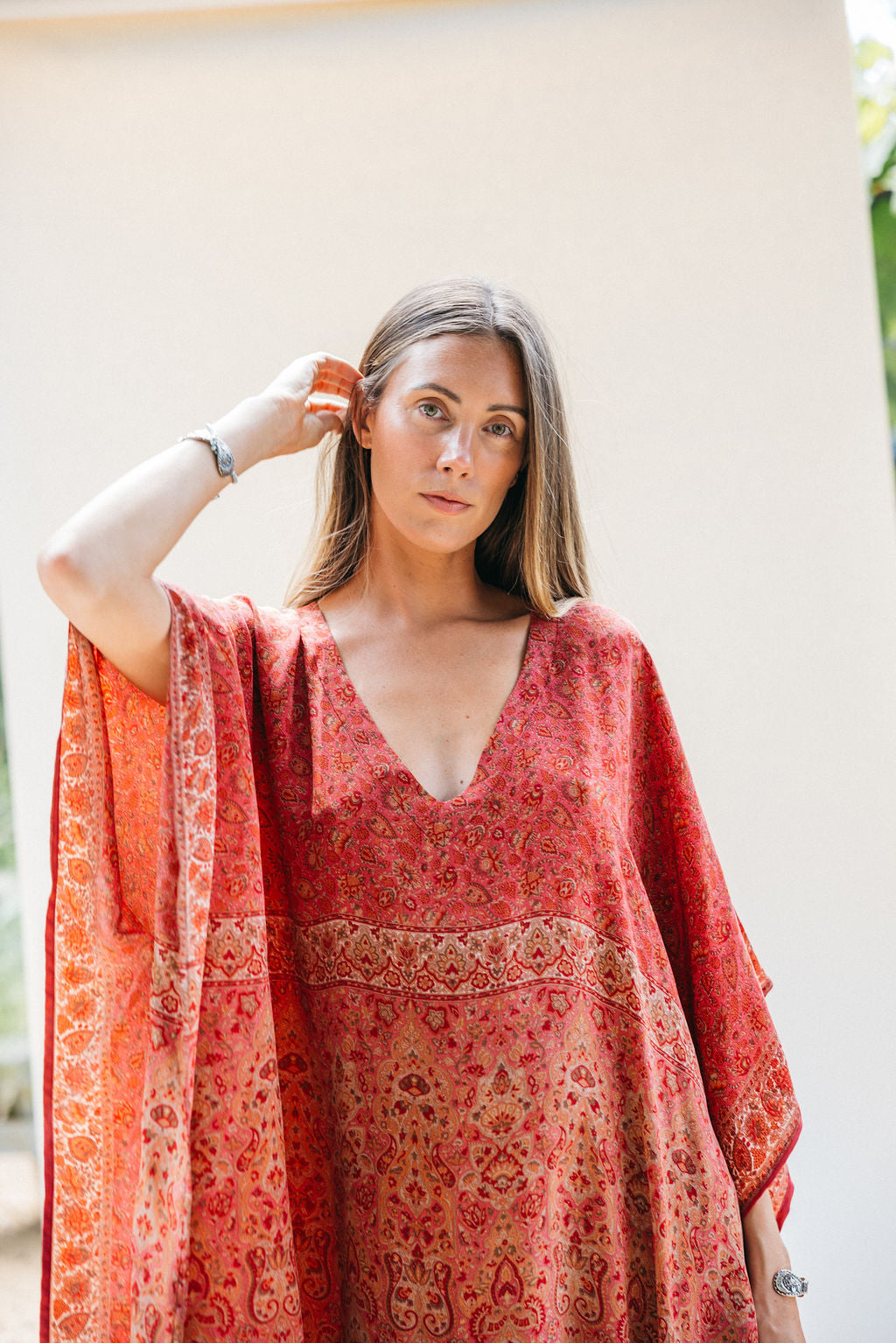 Long Caftan - Petal