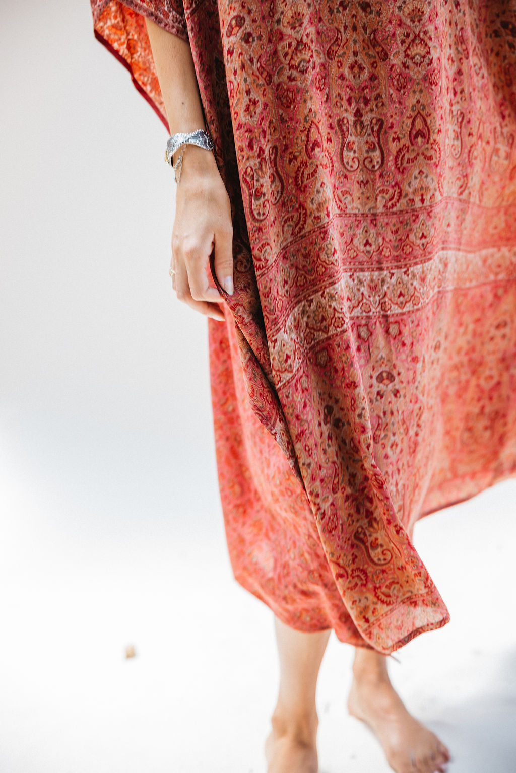 Long Caftan - Petal