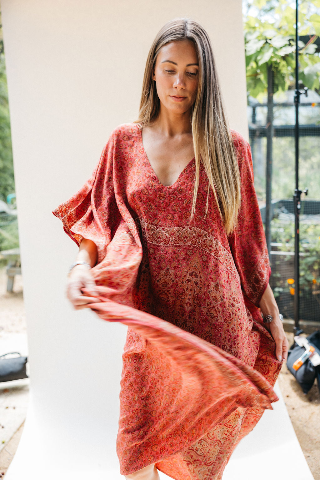 Long Caftan - Petal