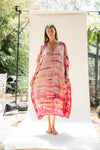 Long Caftan - Roses