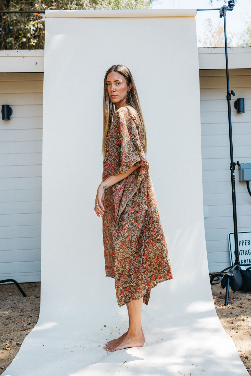 Long Caftan - Lilac