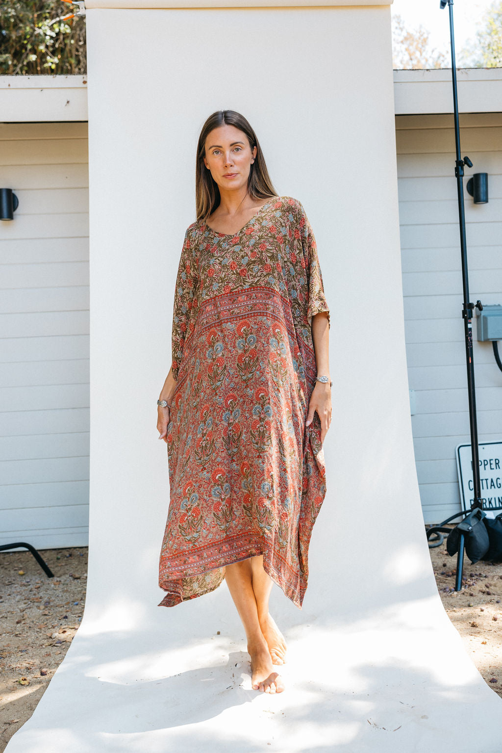 Long Caftan - Lilac