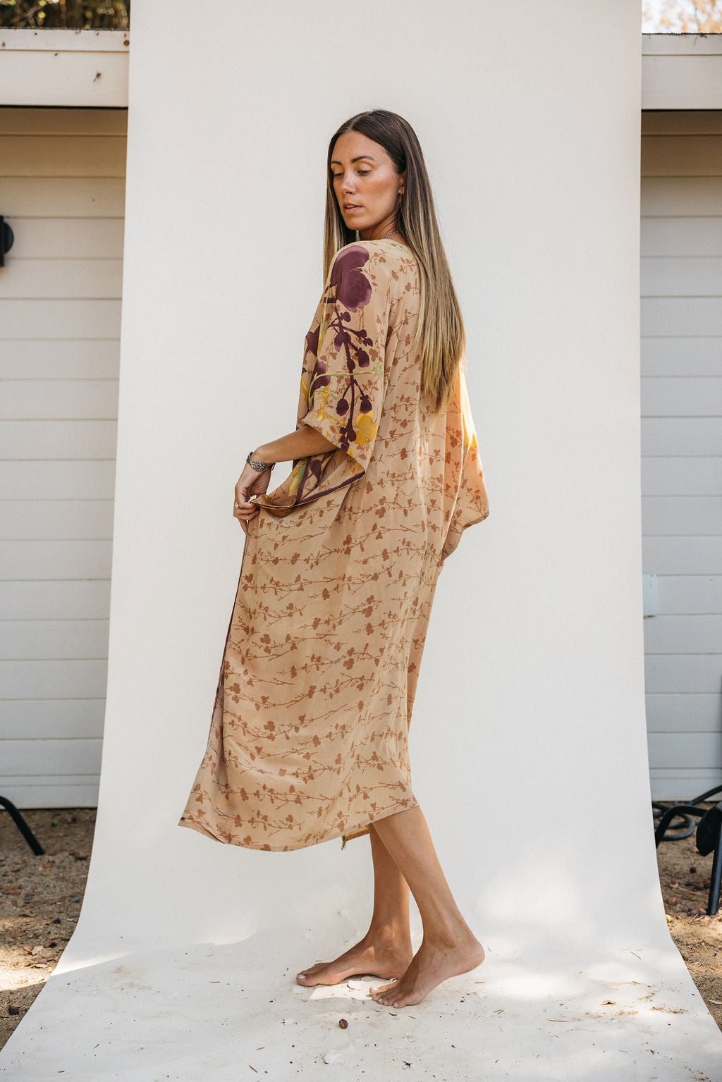 Long Caftan- Magnolia