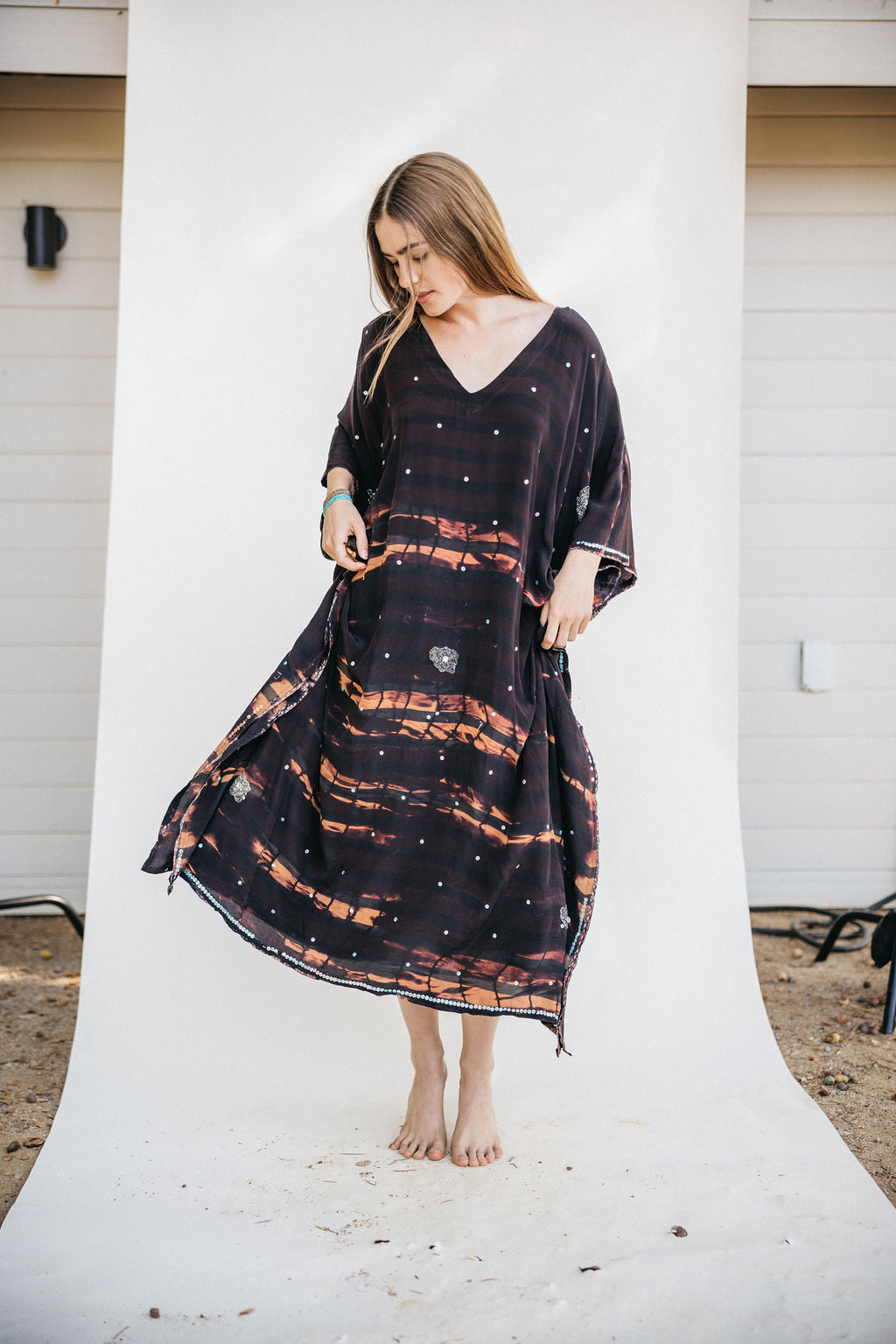 Long Caftan - Opal