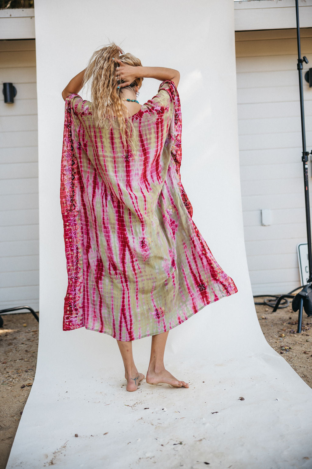 Long Caftan - Violet