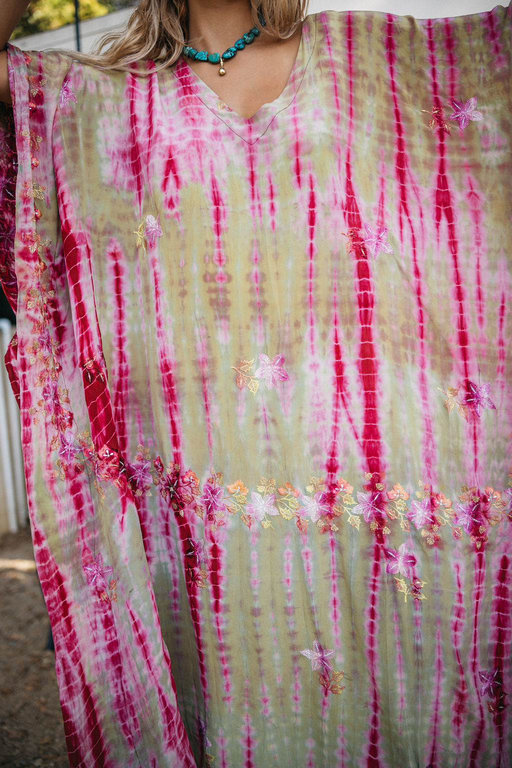 Long Caftan - Violet