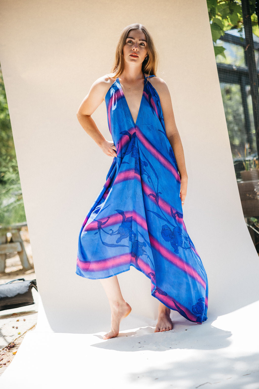 Sun Child Classic Silk Dress - Band