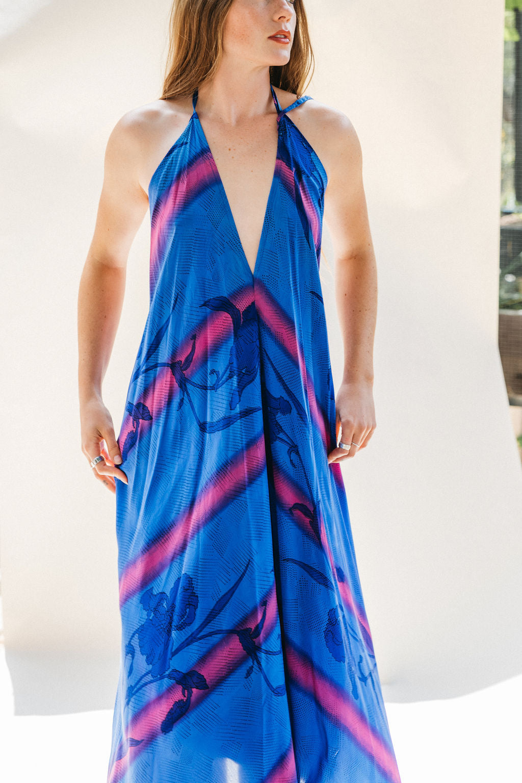 Sun Child Classic Silk Dress - Band