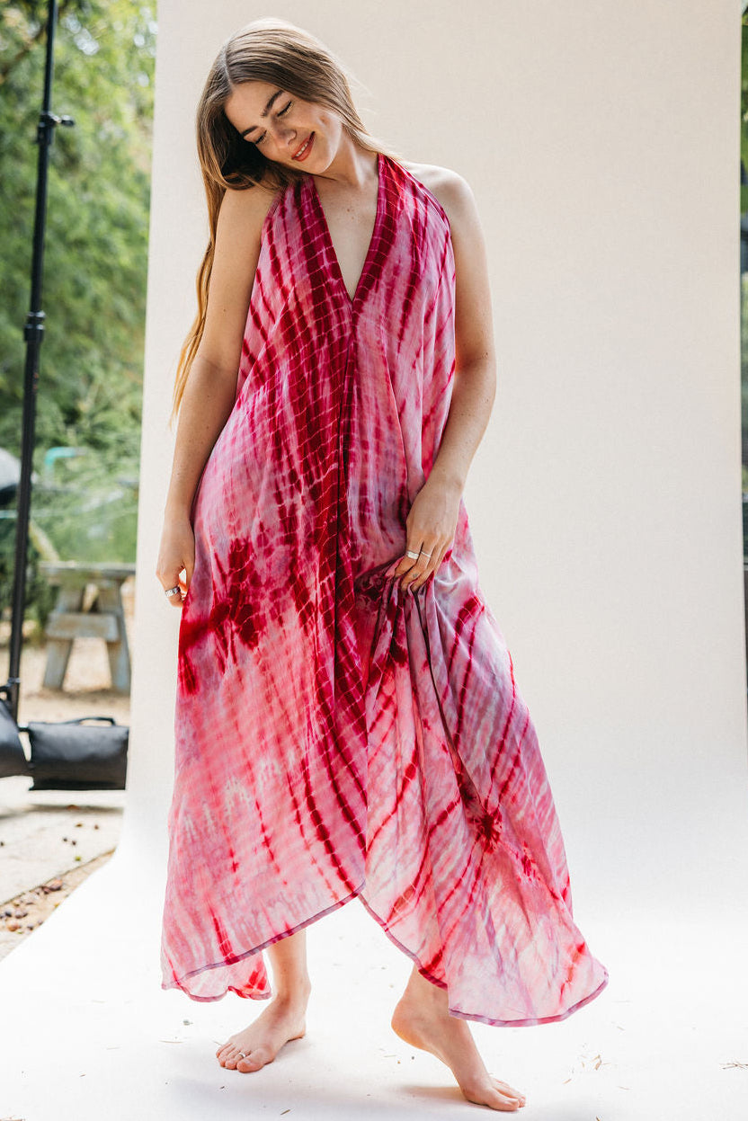 Sun Child Classic Silk Dress - Bo