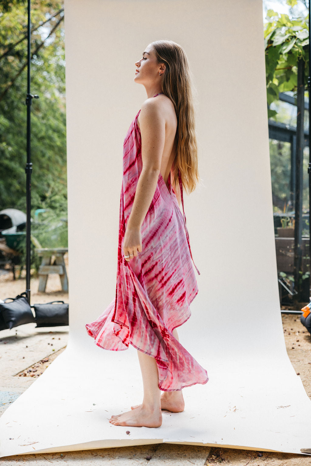 Sun Child Classic Silk Dress - Bo