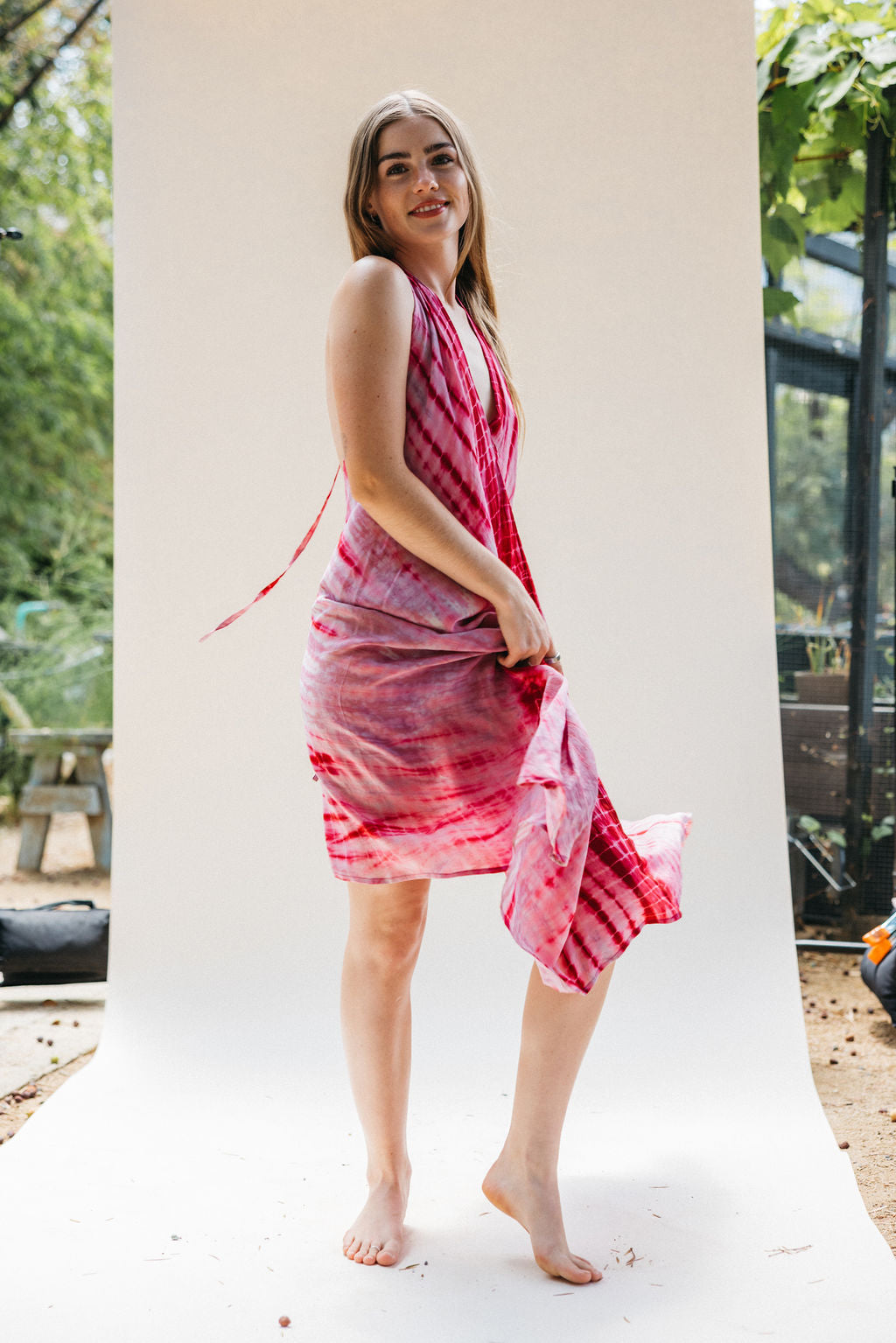 Sun Child Classic Silk Dress - Bo