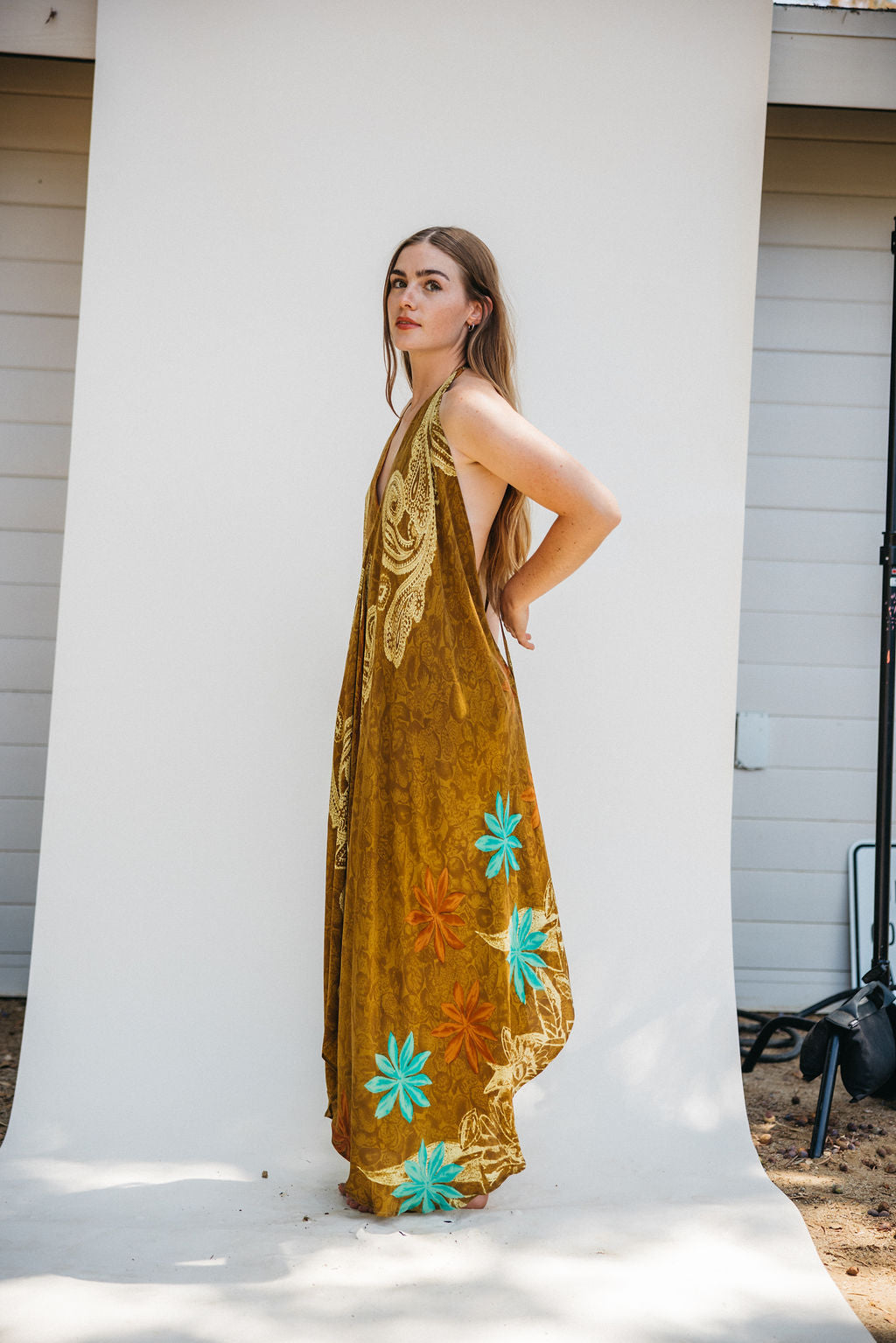 Sun Child Classic Silk Dress - Jori