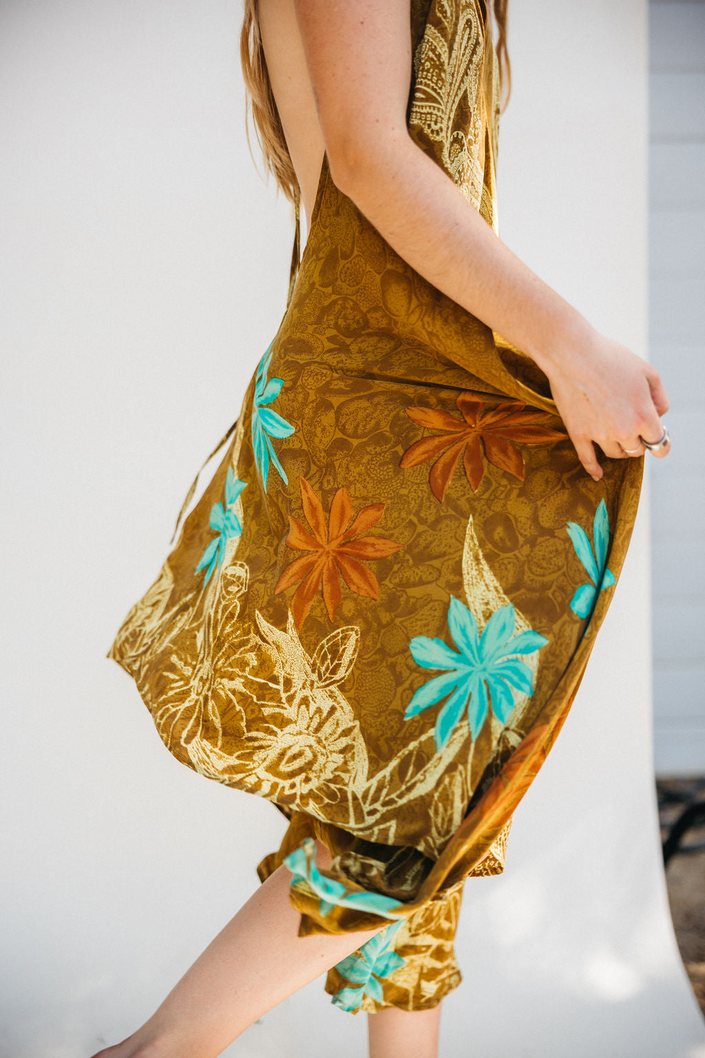 Sun Child Classic Silk Dress - Jori